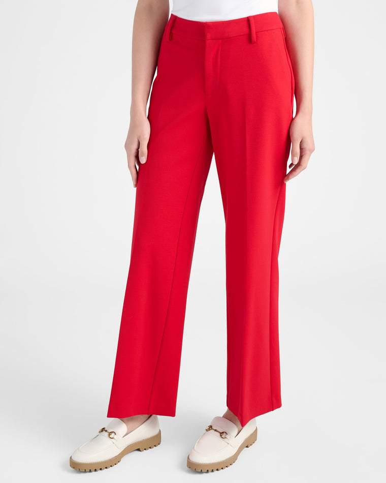 Tango Red $|& Liverpool Kelsey Wide Leg Trouser - SOF Front