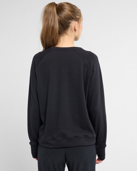 Black $|& Interval No Pain Graphic Pullover - SOF Back