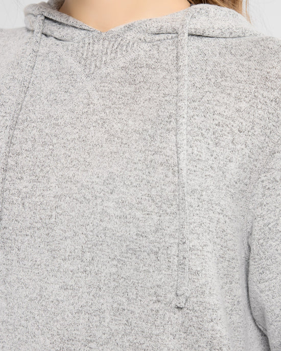 Heather Grey $|& Interval Hacci Pocket Hoodie - SOF Full Front