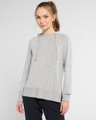 Heather Grey $|& Interval Hacci Hoodie - SOF Front