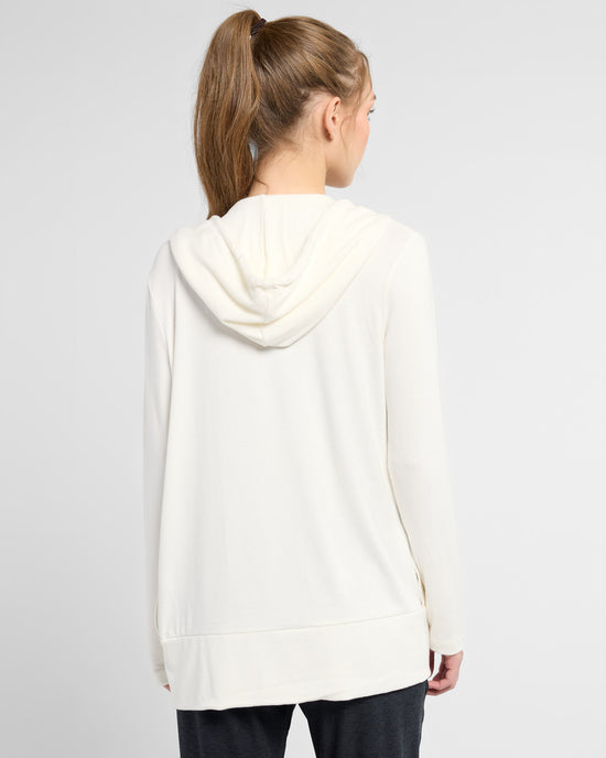 Cream $|& Interval Carefree Solid Hacci Cardigan - SOF Back