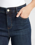 Eastmoor $|& Liverpool The Stride High Rise Wide Leg Jeans - SOF Detail