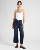 Eastmoor $|& Liverpool The Stride High Rise Wide Leg Jeans - SOF Full Front