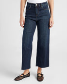 Eastmoor $|& Liverpool The Stride High Rise Wide Leg Jeans - SOF Front