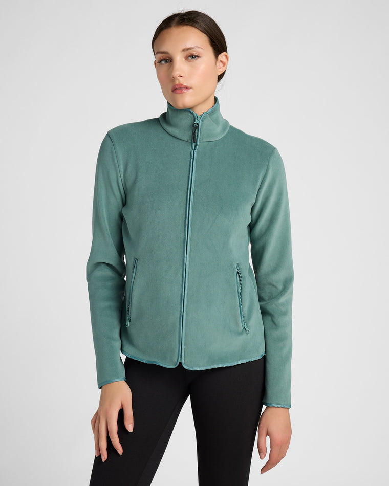 Sage Brush $|& Interval Freestyle Fleece Jacket - SOF Front