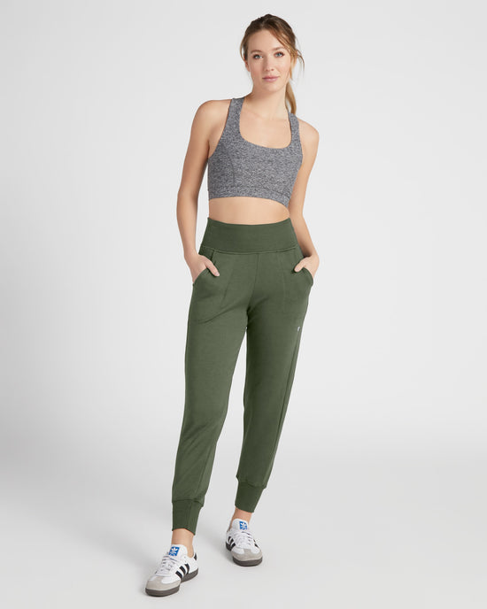 Four Leaf Clover $|& Interval Flex Flat Front Jogger - SOF Full Front