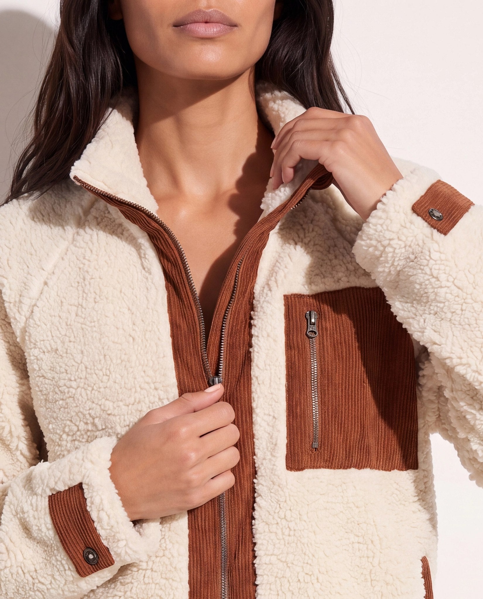 SHERPA CANTEEN１Ｌ Cozy Sherpa Jacket - Corduroy Pocket, Classic Fit – Wantable