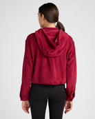 Cabernet $|& Interval Hooded Lightweight Fleece Jacket - SOF Back