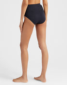 Coronet Blue/Heather Gray/Black $|& real Underwear Full Coverage Brief with Lace 3 Pack - SOF Back