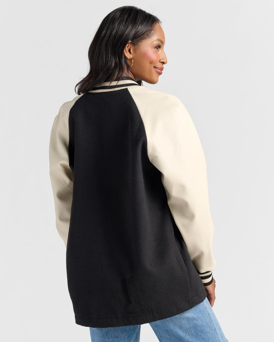 Black Onyx $|& Steve Madden Skylie Jacket - SOF Back