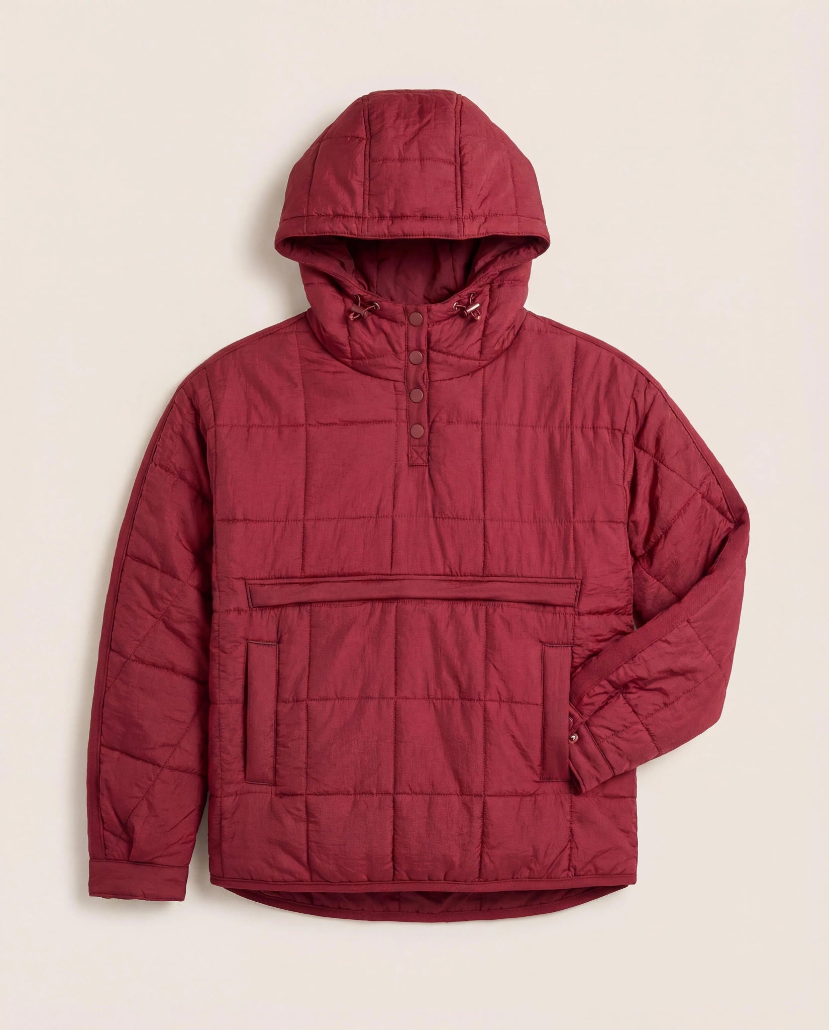 Cabernet $|& Interval Packable Puffer Jacket - Hanger Detail