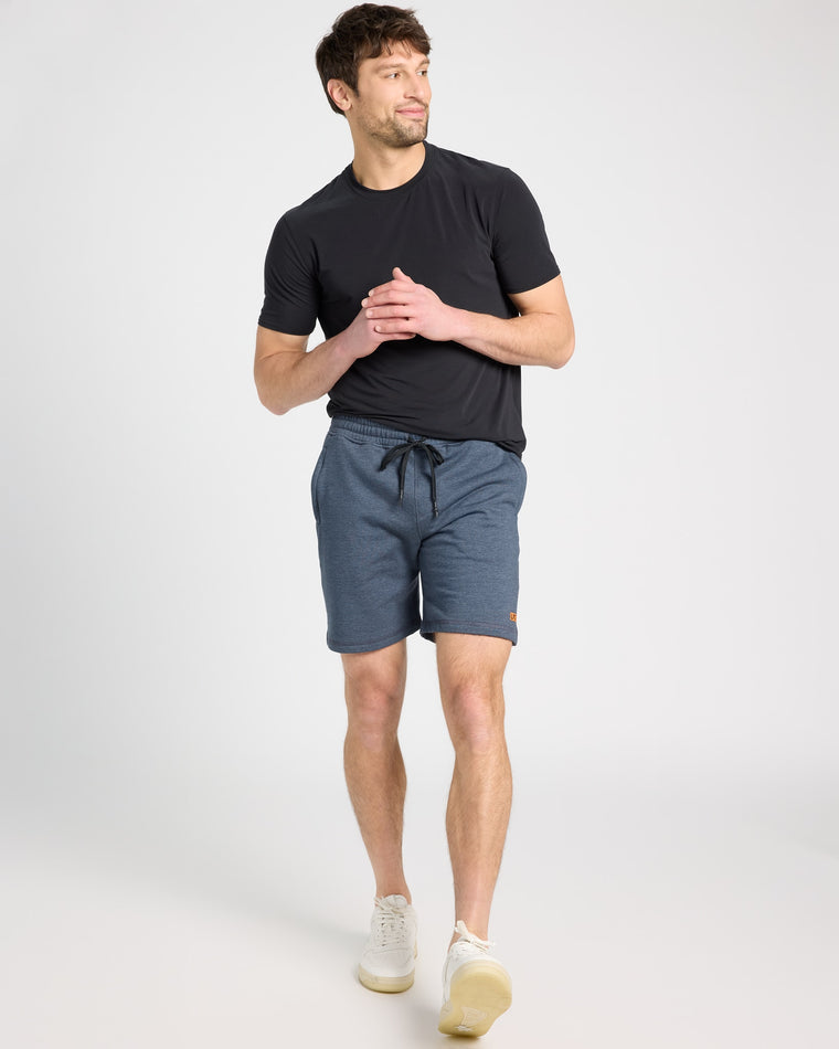 Heather Navy $|& LFG Endurance Knit Short - UGC On Fig