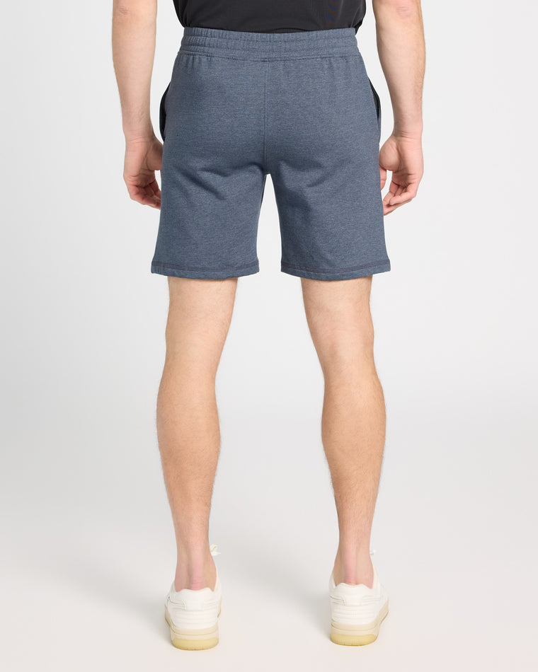 Heather Navy $|& LFG Endurance Knit Short - SOF Back