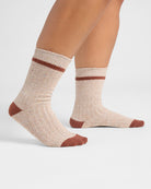Multi Neps $|& MUK LUKS 6 Pack Microfiber Boot Socks - VOF Front