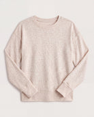 Oatmeal $|& SEAS Dreamy Hacci Pullover - Hanger Detail