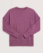 Vintage Plum $|& SEAS Dreamy Hacci Pullover - Hanger Detail