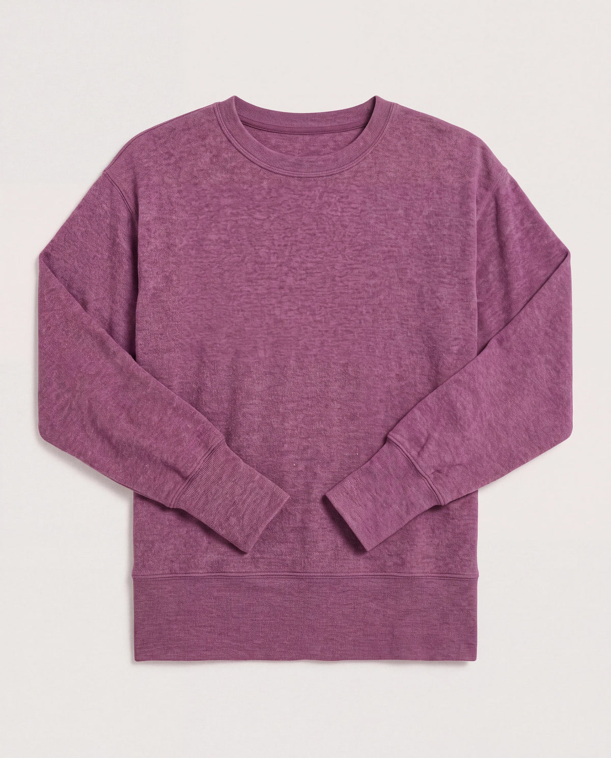 Vintage Plum $|& SEAS Dreamy Hacci Pullover - Hanger Detail