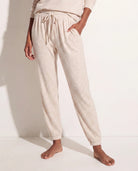 Oatmeal $|& SEAS Dreamy Hacci Lounge Jogger - SOF Front