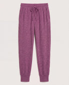 Vintage Plum $|& SEAS Dreamy Hacci Lounge Jogger - Hanger Detail