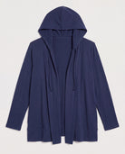 Navy $|& SEAS Over the Falls Cardigan - Hanger Detail