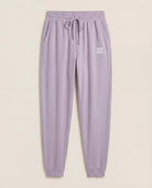 Heather Purple Sage $|& SEAS Shoreline Hacci "ZZZ" Graphic Jogger - Hanger Detail