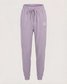 Heather Purple Sage $|& SEAS Shoreline Hacci "ZZZ" Graphic Jogger - Hanger Detail