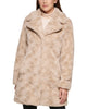 Faux Fur Button Front Jacket