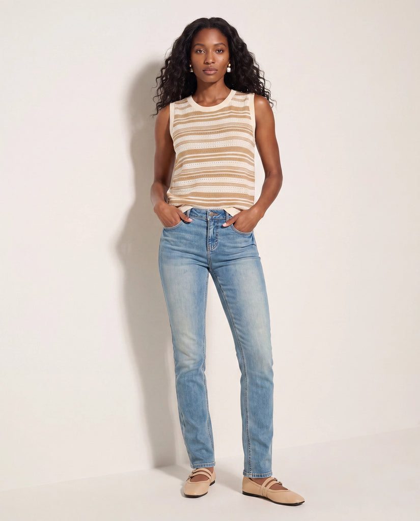 Mariah High Rise Bootcut Jeans - Soft Stretch Denim – Wantable