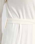 Cream $|& SEAS Shoreline Hacci Robe - SOF Full Front