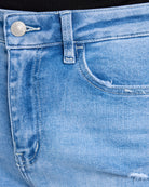 Sleepless $|& Lovervet Mid Rise Cuffed Skinny Jeans - SOF Detail
