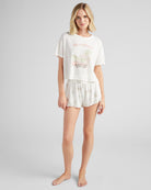 Bone $|& Z Supply Lounge Palm Springs Short & Tee Set - SOF Front