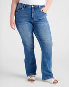 Paramount $|& Lovervet High Rise Slim Bootcut Jeans - SOF Front