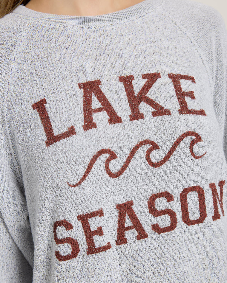Grey Lake Season $|& Thread & Supply Sam Sweatshirt - SOF Full Front