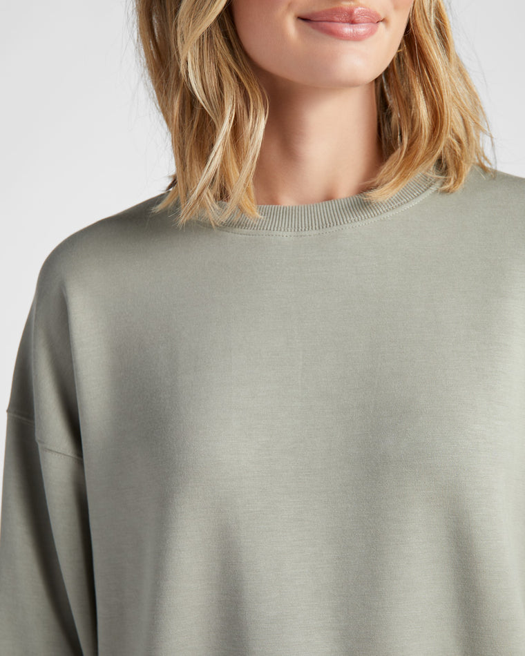 Sage Green $|& Thread & Supply Martina Top - SOF Detail