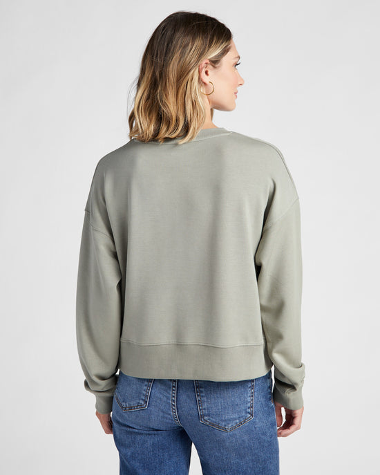 Sage Green $|& Thread & Supply Martina Top - SOF Back