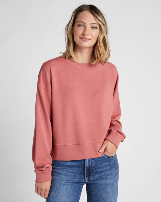 Brick Red $|& Thread & Supply Martina Top - SOF Front