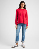 Chili Pepper $|& SEAS Shoreline Hacci Pocket Hoodie - SOF Full Front