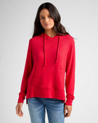 Chili Pepper $|& SEAS Shoreline Hacci Pocket Hoodie - SOF Front