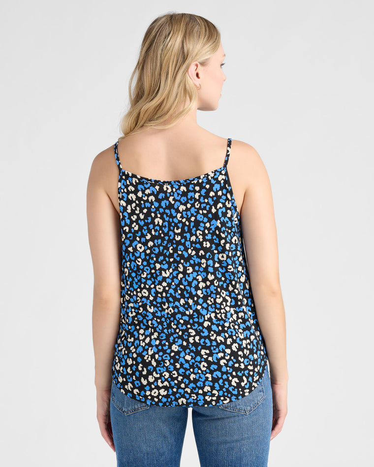 Baby Blue $|& West Kei Printed Knit Cami - SOF Back