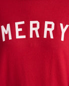 Chili Pepper $|& SEAS Shoreline Hacci Merry Graphic Crew - SOF Detail