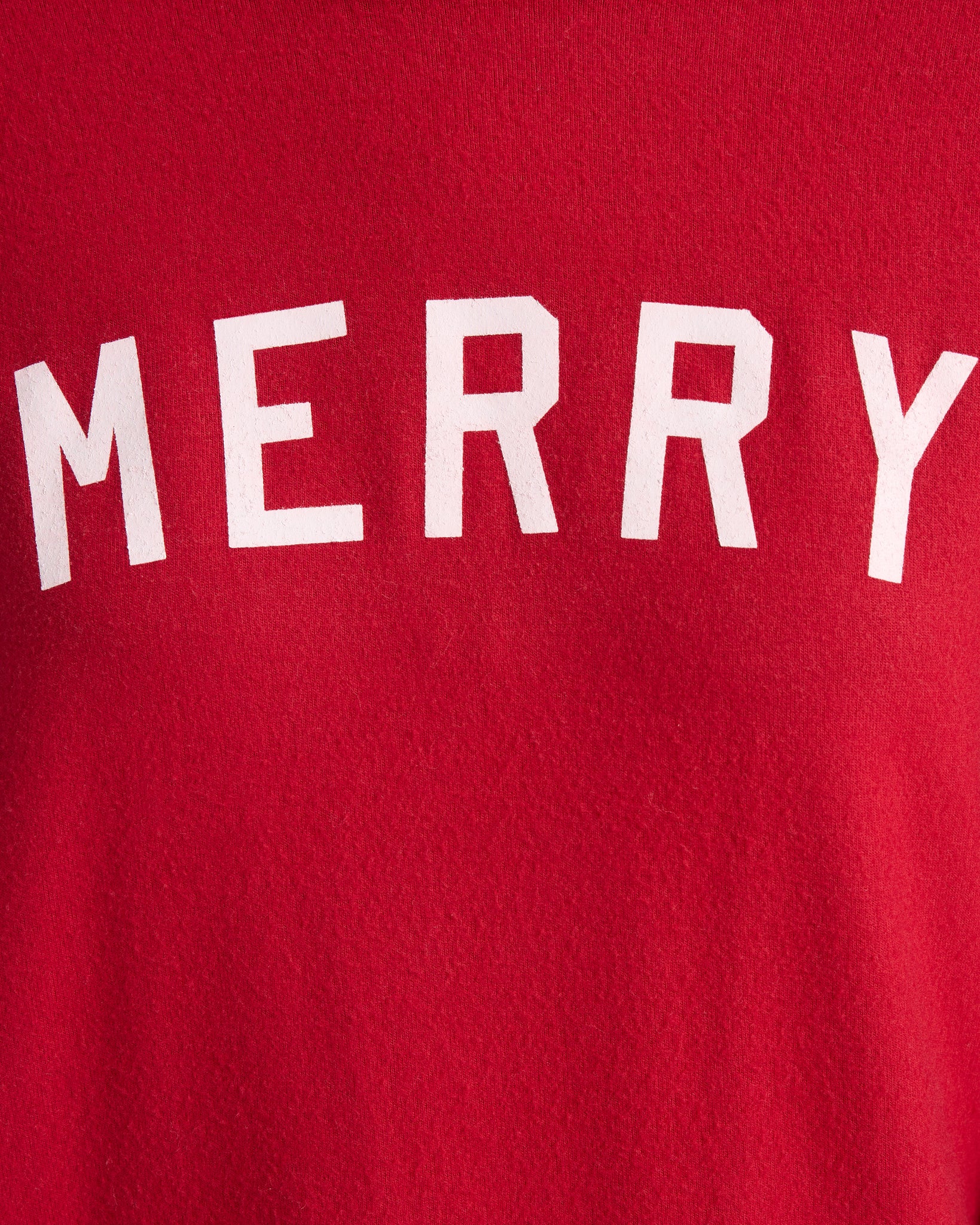 Chili Pepper $|& SEAS Shoreline Hacci Merry Graphic Crew - SOF Detail