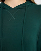 Hunter Green $|& SEAS Shoreline Hacci Pocket Hoodie - SOF Detail