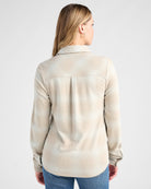 Cream Plaid $|& SEAS Coastline Button Down Plaid - SOF Back