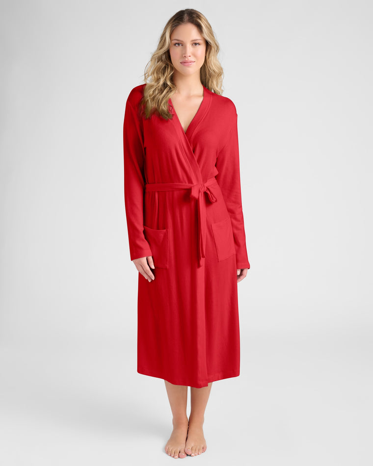 Chili Pepper $|& SEAS Shoreline Hacci Robe - SOF Front