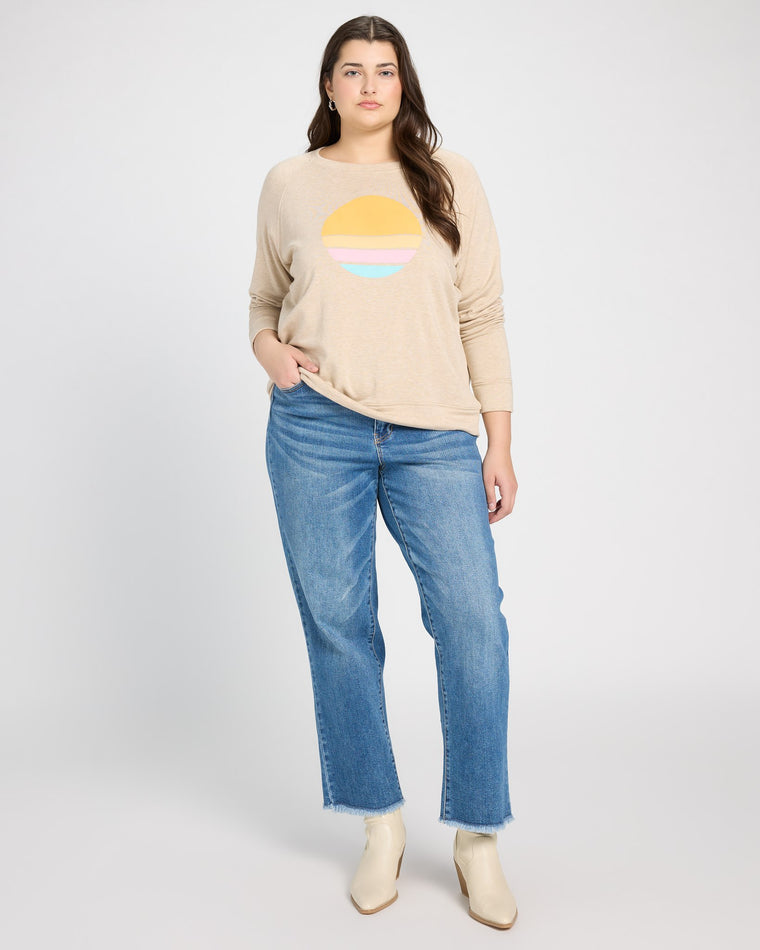 Marble $|& SEAS 78&Sunny Logo Graphic Pullover - UGC On Fig
