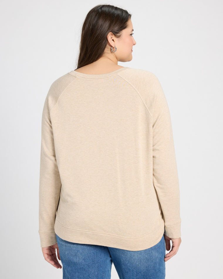 Marble $|& SEAS 78&Sunny Logo Graphic Pullover - SOF Back