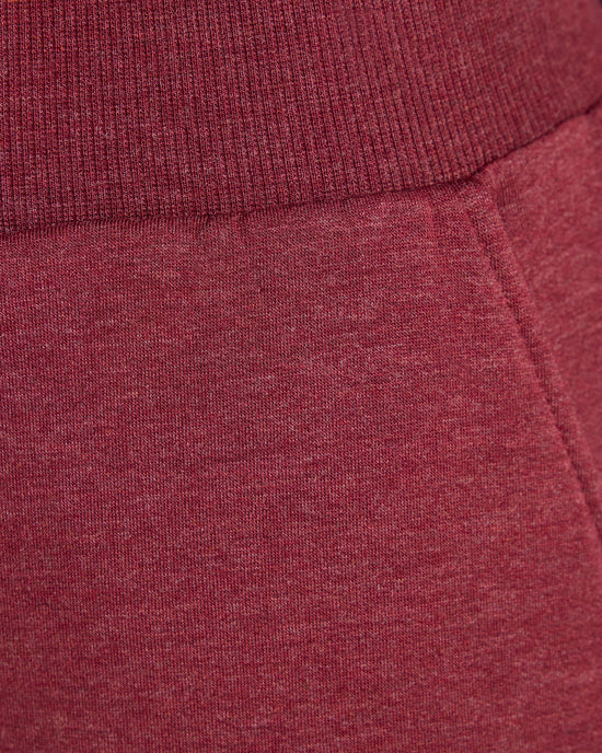 Deep Cabernet $|& Thread & Supply Scarlett Fleece Pants - SOF Detail