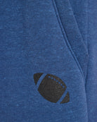 Navy $|& Interval Football Graphic Joggers - SOF Full Front