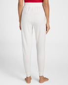 Cream $|& SEAS Shoreline Hacci "Love" Graphic Jogger - SOF Back