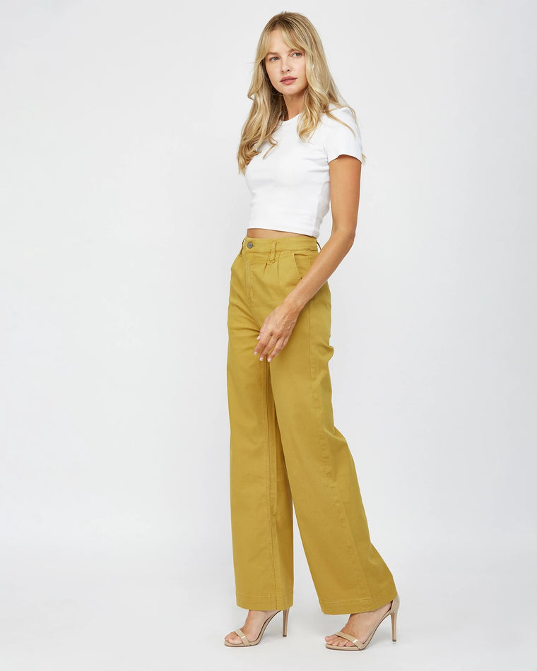 Mustard yellow high waisted jeans best sale